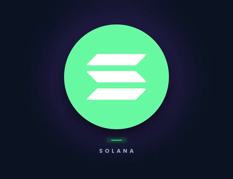 Solana SOL token logo against the Genghis dark background with gift card and game key product mockups