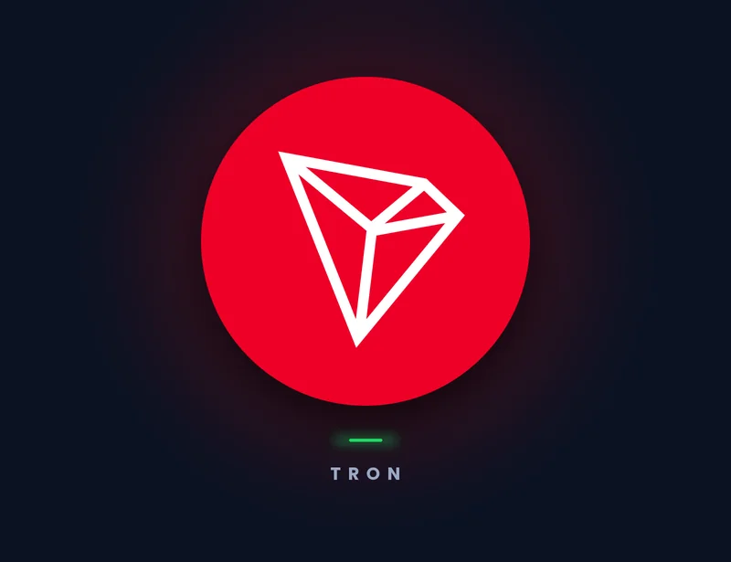 Tron TRX token logo against the Genghis dark background with gift card and game key product mockups